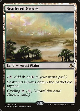 Scattered Groves [Amonkhet] | Good Games Cannington