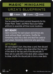 Urza's Blueprints (Magic Minigame) [The Brothers' War Minigame] | Good Games Cannington
