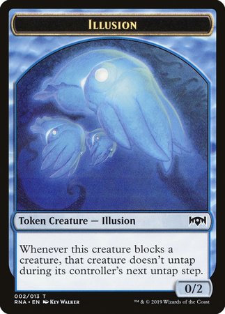 Illusion Token [Ravnica Allegiance Tokens] | Good Games Cannington