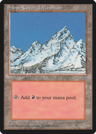 Snow-Covered Mountain [Ice Age] | Good Games Cannington