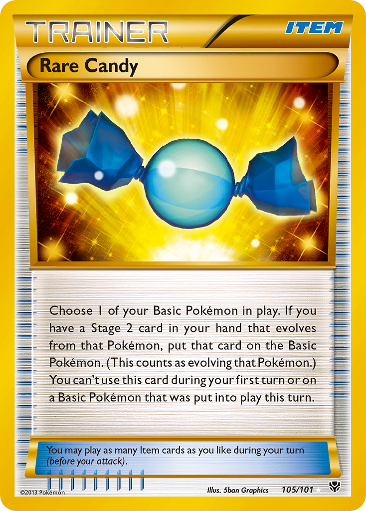 Rare Candy (105/101) [Black & White: Plasma Blast] | Good Games Cannington