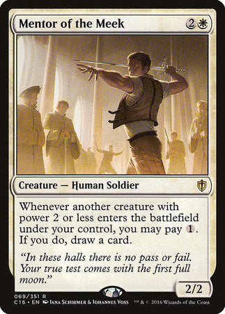 Mentor of the Meek [Commander 2016] | Good Games Cannington