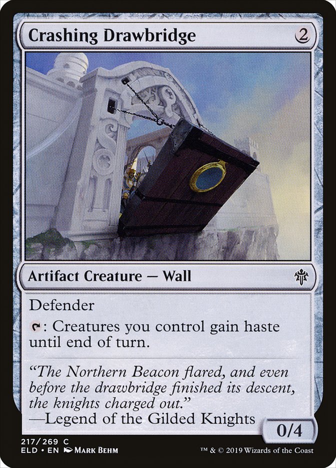 Crashing Drawbridge [Throne of Eldraine] | Good Games Cannington