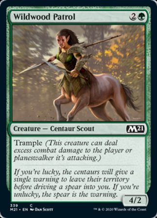 Wildwood Patrol [Core Set 2021] | Good Games Cannington
