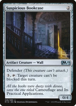 Suspicious Bookcase [Core Set 2019] | Good Games Cannington