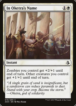 In Oketra's Name [Amonkhet] | Good Games Cannington
