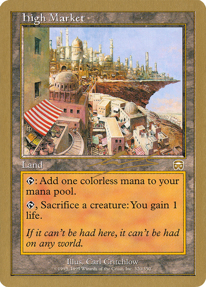 High Market (Nicolas Labarre) [World Championship Decks 2000] | Good Games Cannington