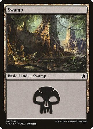 Swamp (260) [Khans of Tarkir] | Good Games Cannington