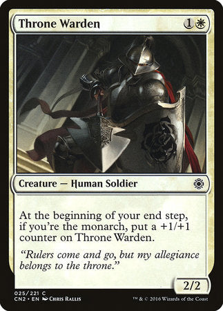 Throne Warden [Conspiracy: Take the Crown] | Good Games Cannington