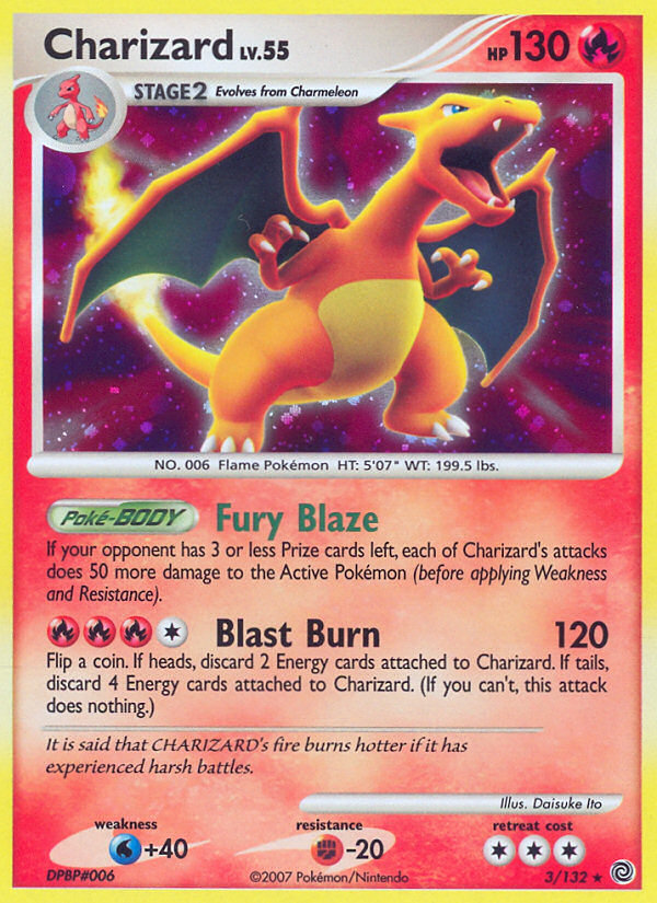 Charizard (3/132) [Diamond & Pearl: Secret Wonders] | Good Games Cannington