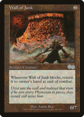 Wall of Junk [Urza's Saga] | Good Games Cannington