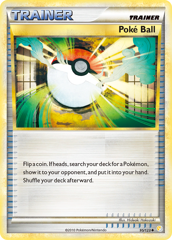 Poke Ball (95/123) [HeartGold & SoulSilver: Base Set] | Good Games Cannington