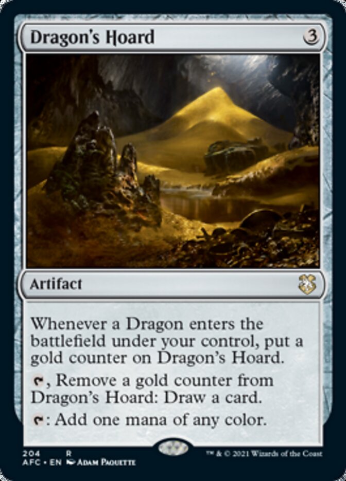 Dragon's Hoard [Dungeons & Dragons: Adventures in the Forgotten Realms Commander] | Good Games Cannington