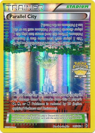 Parallel City (145/162) (Championship Promo) [XY: BREAKthrough] | Good Games Cannington