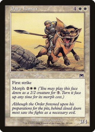 Daru Lancer [Onslaught] | Good Games Cannington
