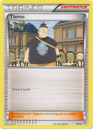 Tierno (19/30) [XY: Trainer Kit 1 - Bisharp] | Good Games Cannington