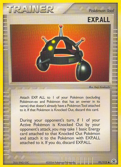 EXP.ALL (91/112) [EX: FireRed & LeafGreen] | Good Games Cannington