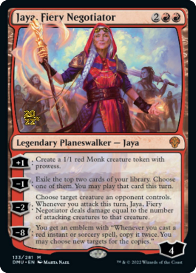 Jaya, Fiery Negotiator [Dominaria United Prerelease Promos] | Good Games Cannington