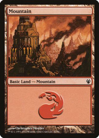 Mountain (42) [Duel Decks: Izzet vs. Golgari] | Good Games Cannington