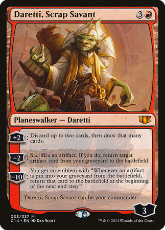 Daretti, Scrap Savant [Commander 2014] | Good Games Cannington