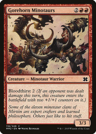 Gorehorn Minotaurs [Modern Masters 2015] | Good Games Cannington