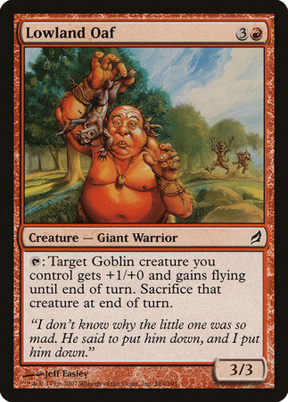 Lowland Oaf [Lorwyn] | Good Games Cannington