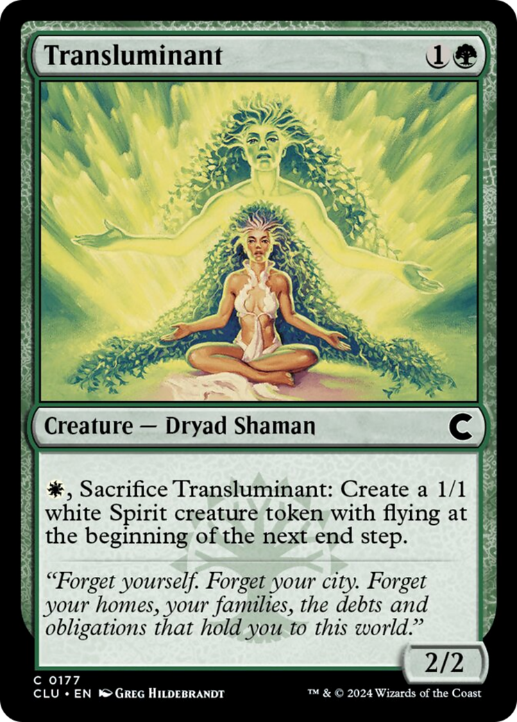 Transluminant [Ravnica: Clue Edition] | Good Games Cannington
