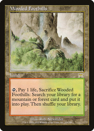 Wooded Foothills [Onslaught] | Good Games Cannington