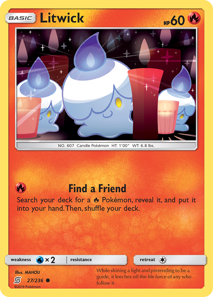 Litwick (27/236) [Sun & Moon: Unified Minds] | Good Games Cannington