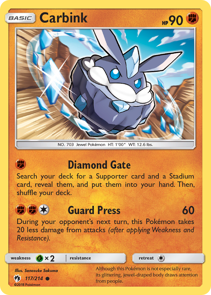 Carbink (117/214) [Sun & Moon: Lost Thunder] | Good Games Cannington
