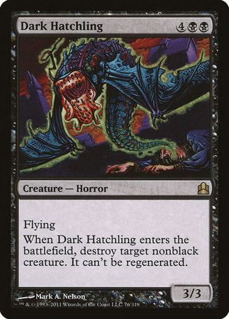 Dark Hatchling [Commander 2011] | Good Games Cannington