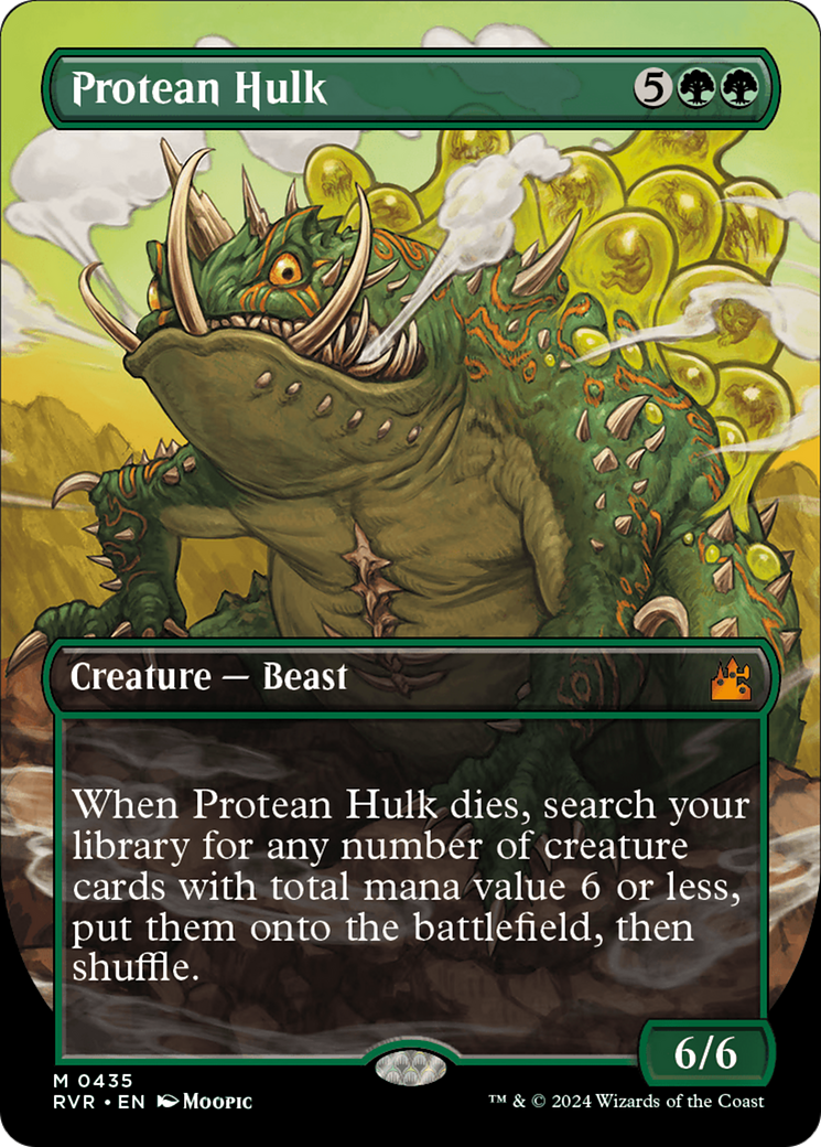 Protean Hulk (Anime Borderless) [Ravnica Remastered] | Good Games Cannington