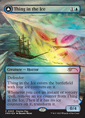 Thing in the Ice // Awoken Horror (Borderless Alternate Art) [Regional Championship Qualifiers 2023] | Good Games Cannington