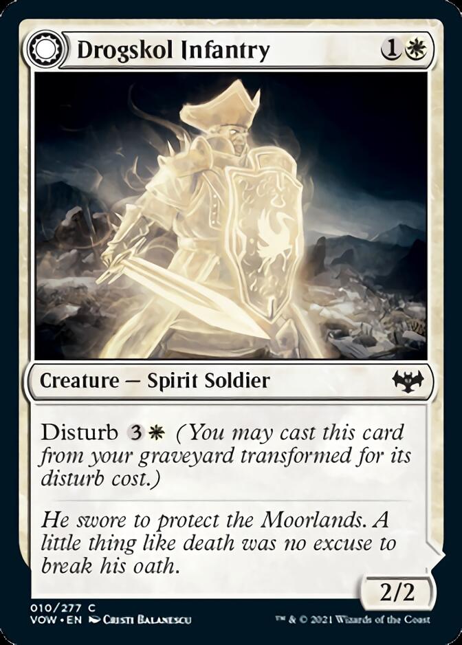 Drogskol Infantry // Drogskol Armaments [Innistrad: Crimson Vow] | Good Games Cannington
