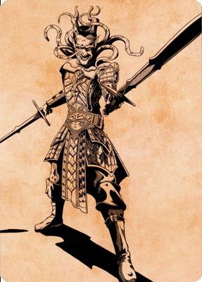 Zevlor, Elturel Exile Art Card (78) [Commander Legends: Battle for Baldur's Gate Art Series] | Good Games Cannington