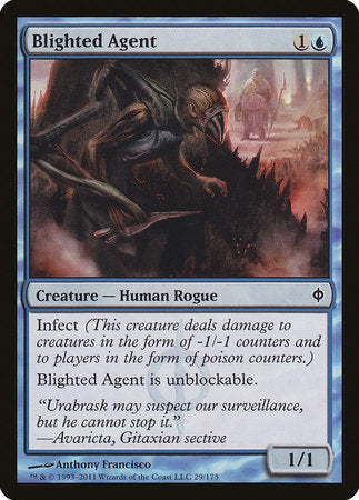 Blighted Agent [New Phyrexia] | Good Games Cannington