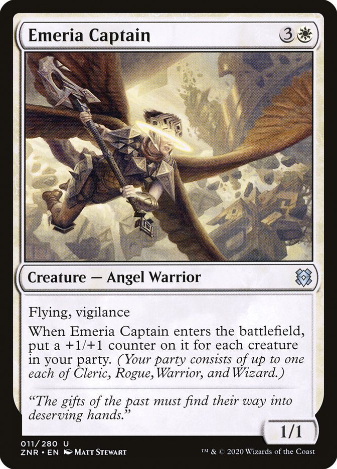 Emeria Captain [Zendikar Rising] | Good Games Cannington