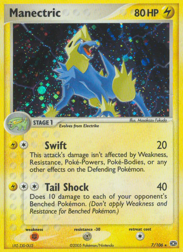 Manectric (7/106) [EX: Emerald] | Good Games Cannington