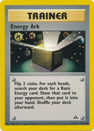 Energy Ark (75/75) [Neo Discovery Unlimited] | Good Games Cannington