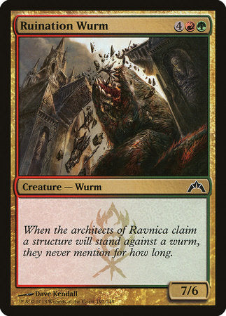 Ruination Wurm [Gatecrash] | Good Games Cannington