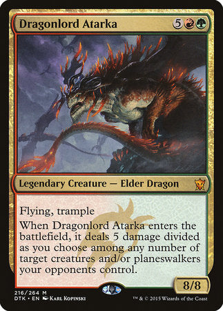 Dragonlord Atarka [Dragons of Tarkir] | Good Games Cannington