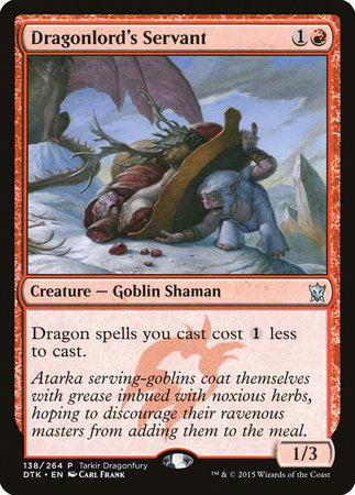Dragonlord's Servant [Tarkir Dragonfury] | Good Games Cannington