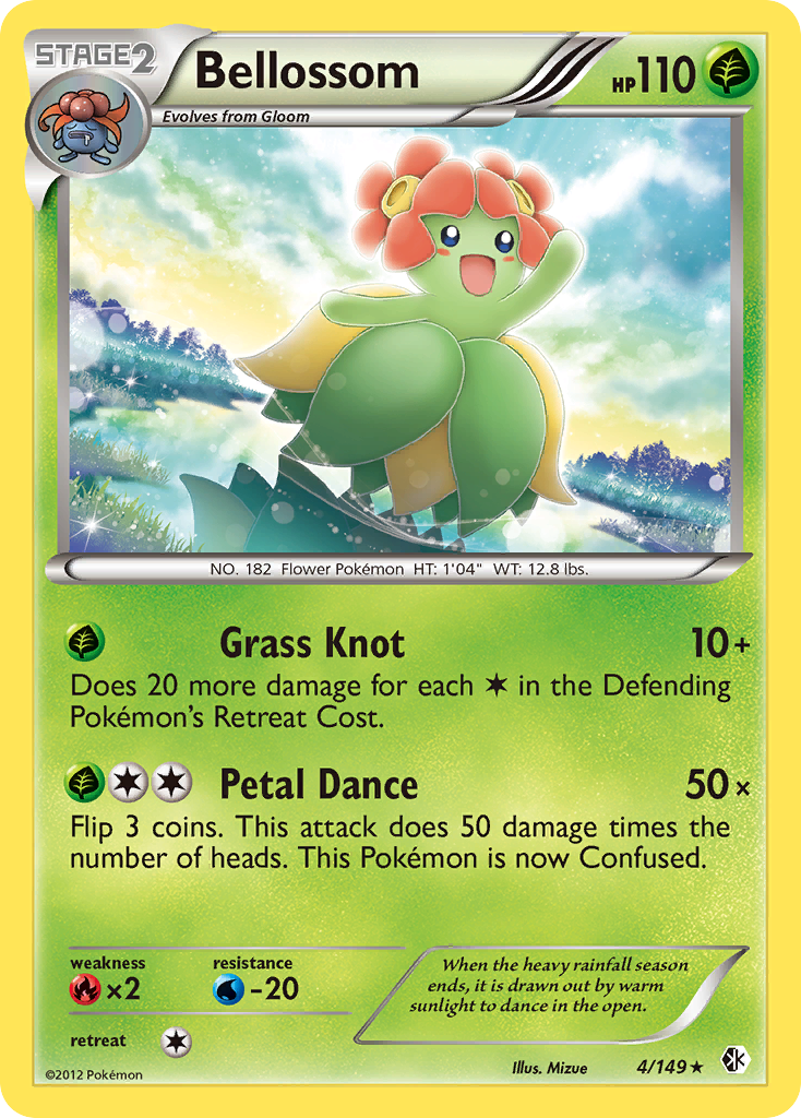 Bellossom (4/149) [Black & White: Boundaries Crossed] | Good Games Cannington