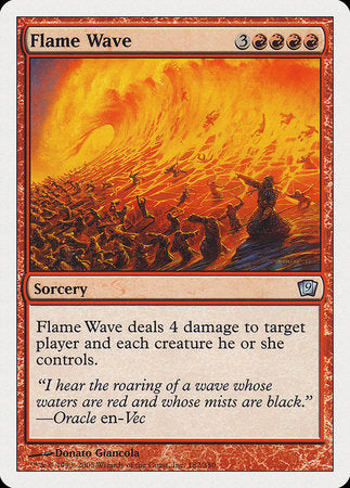 Flame Wave [Ninth Edition] | Good Games Cannington