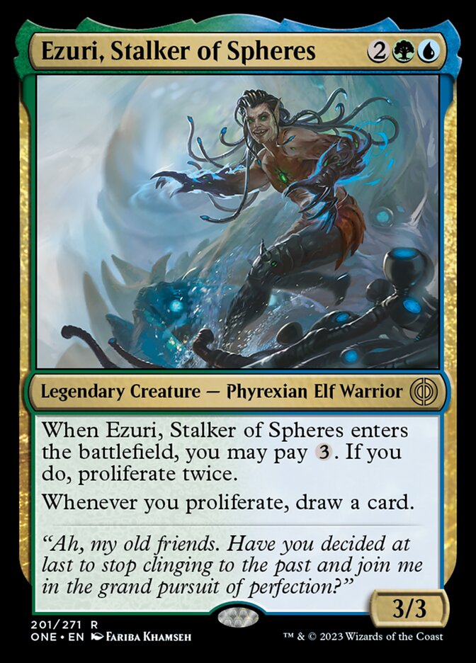 Ezuri, Stalker of Spheres [Phyrexia: All Will Be One] | Good Games Cannington