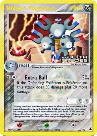 Holon's Magneton (22/113) (Stamped) [EX: Delta Species] | Good Games Cannington