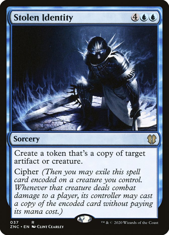 Stolen Identity [Zendikar Rising Commander] | Good Games Cannington