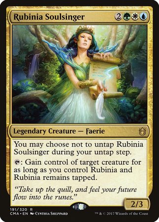 Rubinia Soulsinger [Commander Anthology] | Good Games Cannington