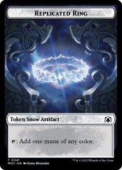Food // Replicated Ring Double-Sided Token [March of the Machine Commander Tokens] | Good Games Cannington