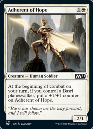 Adherent of Hope [Core Set 2021] | Good Games Cannington
